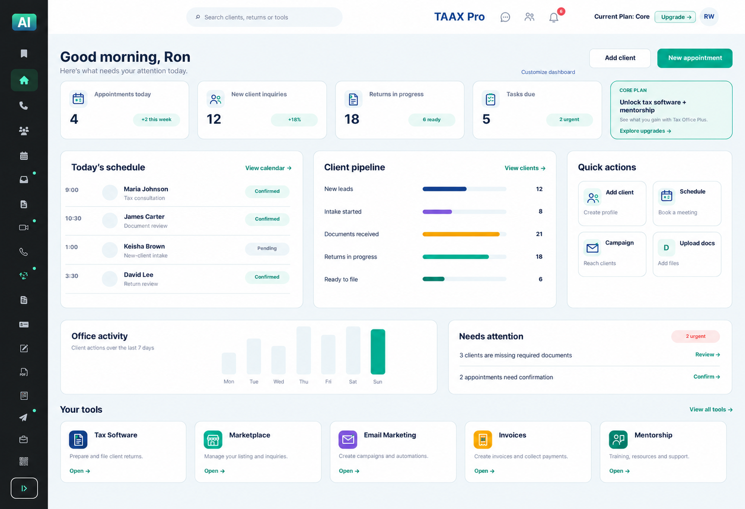 dashboard preview