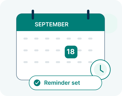 Visible deadlines